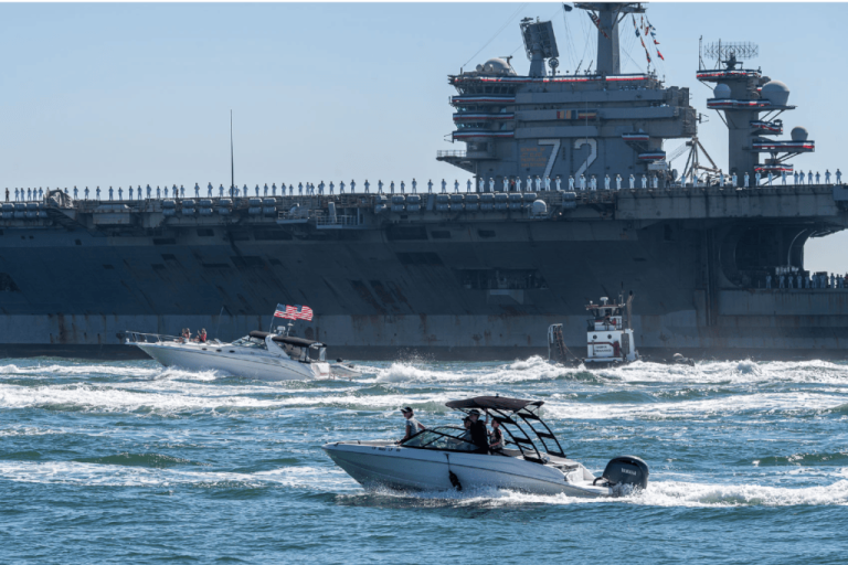 San Diegans welcome USS Abraham Lincoln’s return as weary crew on long-deployed carrier comes home