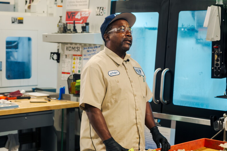 Recently incarcerated people train to fill defense skilled labor gaps